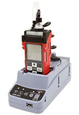 RKI 81-SDM2012-03 Single Point Calibration Station for GX-2012 with demand flow regulator, H2S, CO, CH4, O2