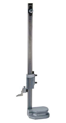 Mitutoyo 514-105 Series 514 Standard Vernier Height Gauge With Adjustable Main Scale, 0 To 18", Sae/Metric Mitutoyo 514-105 Series 514 Standard Vernier Height Gauge With Adjustable Main Scale, 0 To 18", Sae/Metric