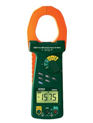 Extech 380926-NIST True RMS Clamp Meter, 2000A AC/DC, includes Traceable Certificate Extech 380926-NIST True RMS Clamp Meter, 2000A AC/DC, includes Traceable Certificate