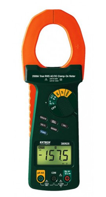 Extech 380926 True RMS AC/DC Clamp Meter, 2000A Extech 380926 True RMS AC/DC Clamp Meter, 2000A
