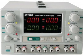 Extech 382270-E Quad Output DC Power Supply with EU power cord