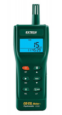 Extech CO260 Indoor Carbon Monoxide & Carbon Dioxide Datalogging Meter Extech CO260 Indoor Carbon Monoxide & Carbon Dioxide Datalogging Meter