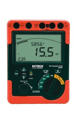 Extech 380395-NIST Digital High Voltage Insulation Tester, 110VAC, includes Traceable Calibration Certificate Extech 380395-NIST Digital High Voltage Insulation Tester, 110VAC, includes Traceable Calibration Certificate