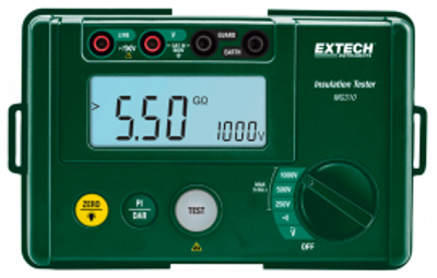 Extech MG310 Insulation Resistance Tester, 1000V / 5.5M½ Extech MG310 Insulation Resistance Tester, 1000V / 5.5M½