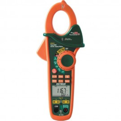Extech EX623 Dual Input Clamp Meter with IR Thermometer and NCV, 400A Extech EX623 Dual Input Clamp Meter with IR Thermometer and NCV, 400A