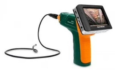 Extech BR250-5 Video Borescope/Wireless Inspection Camera, 640 x 480