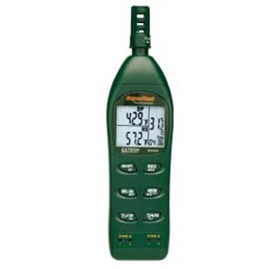 Extech RH350 Dual Input Hygro-Thermometer Psychrometer Extech RH350 Dual Input Hygro-Thermometer Psychrometer