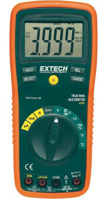 Extech EX430A-NIST 11 Function True RMS Professional Multimeter, includes Traceable Calibration Certificate Extech EX430A-NIST 11 Function True RMS Professional Multimeter, includes Traceable Calibration Certificate