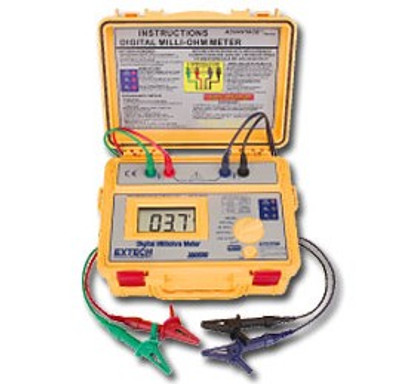 Extech 380580-NIST High Accuracy Battery Powered Milliohm Meter,  includes Traceable Certificate Extech 380580-NIST High Accuracy Battery Powered Milliohm Meter,  includes Traceable Certificate
