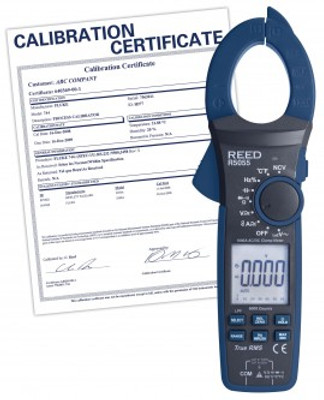 REED R5055-NIST 1000A True RMS Digital Clamp Meter, includes Traceable Calibration Certificate REED R5055-NIST 1000A True RMS Digital Clamp Meter, includes Traceable Calibration Certificate