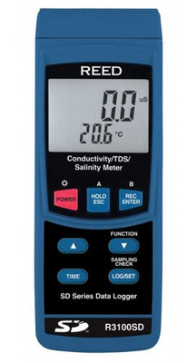 REED R3100SD Data Logging Conductivity/TDS/Salinity Meter REED R3100SD Data Logging Conductivity/TDS/Salinity Meter