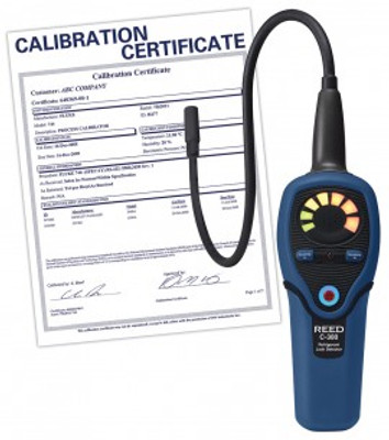 REED C-380-NIST Refrigerant Leak Detector, includes Traceable Certificate REED C-380-NIST Refrigerant Leak Detector, includes Traceable Certificate