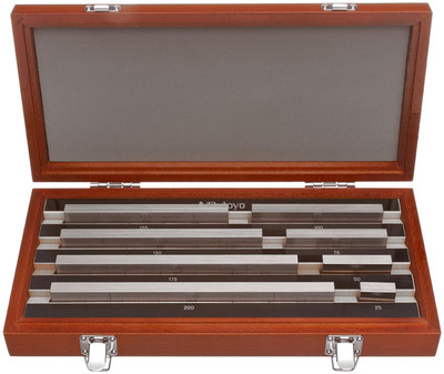 Mitutoyo 516-116-26 8 Pc Set, Mm, Rect, Steel, As-1 Mitutoyo 516-116-26 8 Pc Set, Mm, Rect, Steel, As-1