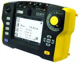 AEMC C.A 6117 Kit Multi-Function Installation Tester with Voltage Drop, 50/100/250/500/1000V DC