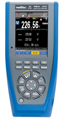 AEMC MTX 3293-BT Datalogging Multimeter with Bluetooth, 1000 V AC/DC, 6500 point memory AEMC MTX 3293-BT Datalogging Multimeter with Bluetooth, 1000 V AC/DC, 6500 point memory