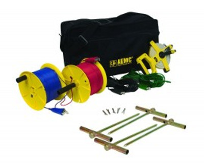 AEMC 2135.37 Ground Test Kit for 4-Point Testing, 500 ft