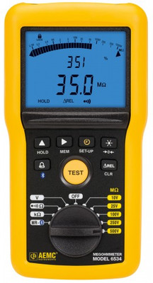 AEMC 6534  Insulation Resistance Tester, 50GΩ