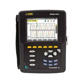AEMC 8333 True RMS Power Quality Analyzer, three-phase, 40 to 69 Hz