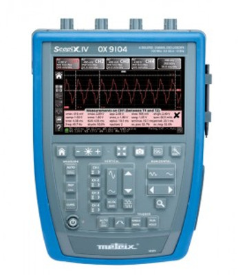 AEMC OX9104 Portable Oscilloscope, 4-channel, 100 MHz AEMC OX9104 Portable Oscilloscope, 4-channel, 100 MHz