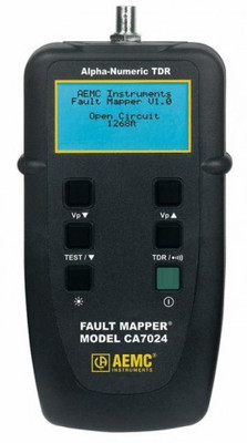 AEMC CA7024 Fault Mapper Cable Length/Fault Tester with Alpha-Numeric TDR AEMC CA7024 Fault Mapper Cable Length/Fault Tester with Alpha-Numeric TDR