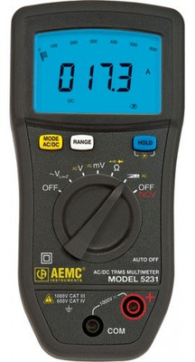 AEMC 5231 True RMS Multimeter with Non-Contact Voltage Detection AEMC 5231 True RMS Multimeter with Non-Contact Voltage Detection