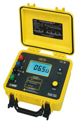 AEMC 4620 Ground Resistance Tester, 2000 Ω, battery-powered AEMC 4620 Ground Resistance Tester, 2000 Ω, battery-powered