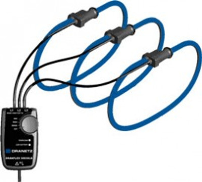 Dranetz FLEX6K48PKG-HD 4-Phase Flex Probe for Portable PQ Equipment, 60/600/6,000A, 48in