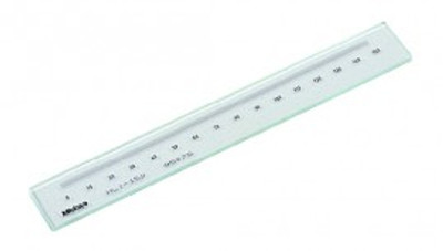 Mitutoyo 182-521-10 Glass Scale with GB inspection certificate, 100 mm, 0.5 mm Mitutoyo 182-521-10 Glass Scale with GB inspection certificate, 100 mm, 0.5 mm