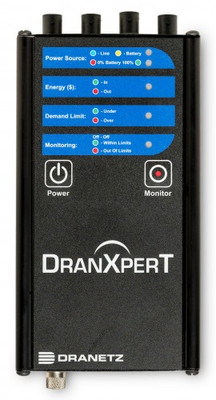 Dranetz DranXpert Portable Power Logger and Power Quality Detector Kit with sensors and 3000 A Flex CT's, 36"