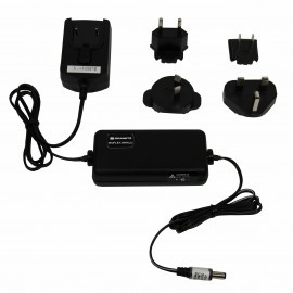 Dranetz ISOFLEXMHXLU Isolated Probe Power Supply with wall adapter and interchangeable plugs, 3 V