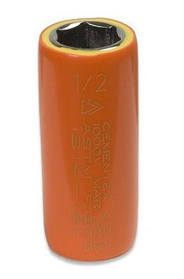 Cementex IS14-16L Square Drive Deep Wall Socket, ½"