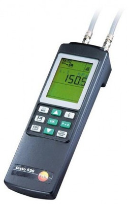 Testo 526-1 Differential Pressure Meter, 0 to 2000 hPa, 0-1% Accuracy Testo 526-1 Differential Pressure Meter, 0 to 2000 hPa, 0-1% Accuracy