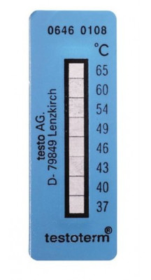 Testo 0646-0108 Testoterm Strips, 98.6 to 149°F, 10-pack