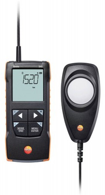 Testo 545 Digital Lux Meter, 0 to 100,000 lux Testo 545 Digital Lux Meter, 0 to 100,000 lux