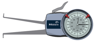 Mitutoyo 209-304 Dial Caliper Gage; Cggi 30-50Mm Mitutoyo 209-304 Dial Caliper Gage; Cggi 30-50Mm