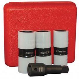ATD Tools 4354 Protective Wheel Nut Flip Impact Socket, 1/2" drive, 4-piece