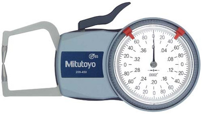 Mitutoyo 209-404 Dial Caliper Gage, Cggo 20Mm Mitutoyo 209-404 Dial Caliper Gage, Cggo 20Mm