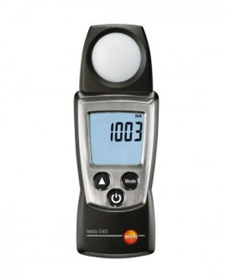 Testo 540 Light Meter, 0-100,000 LUX Testo 540 Light Meter, 0-100,000 LUX
