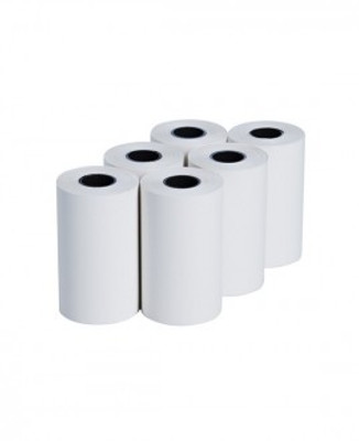 Testo 0554 0568 Thermal Printer Paper, 6 Rolls