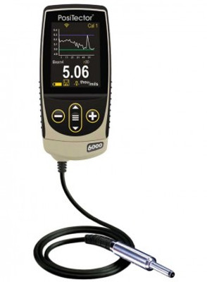 DeFelsko F0S1 PosiTector 6000 Standard Coating Thickness Gauge with 0° microprobe DeFelsko F0S1 PosiTector 6000 Standard Coating Thickness Gauge with 0° microprobe