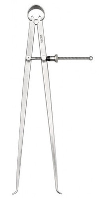 Starrett 73B-12 Yankee Spring-Type Inside Calipers, 0 to 12"