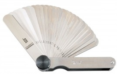 Starrett 66B Straight Leaf Thickness Gauge, Imperial