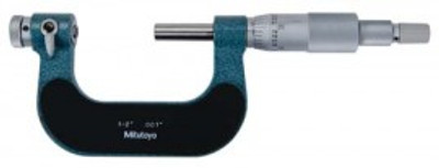 Mitutoyo 116-106 Series 116 Interchangeable-Anvil-Type Pana Micrometer, 1 To 2" Mitutoyo 116-106 Series 116 Interchangeable-Anvil-Type Pana Micrometer, 1 To 2"