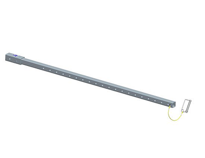 MSA A2126-09 Xtirpa Trailer Hitch Mount Extension - Each