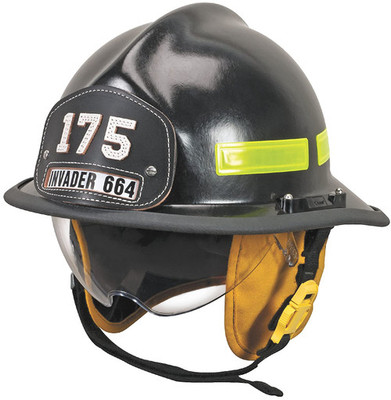MSA 664DSB Cairns Invader 664 Modern Style Fire Helmet - Each