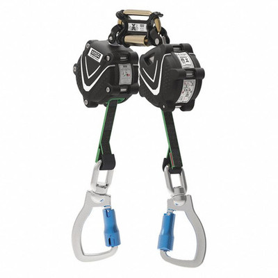 MSA 64111-00C V-Shock Mini Twin Leg Personal Fall Limiter - Each
