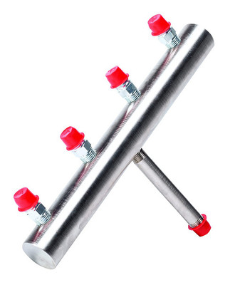 MSA 488914 4 Outlet Less Socket Manifold Assembly - Each MSA 488914 4 Outlet Less Socket Manifold Assembly - Each
