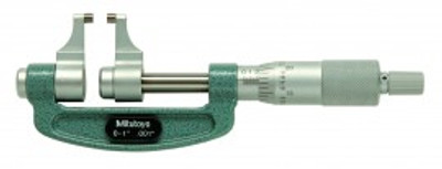 Mitutoyo 143-121 Series 143 Caliper-Type Micrometer, 0 to 1" Mitutoyo 143-121 Series 143 Caliper-Type Micrometer, 0 to 1"