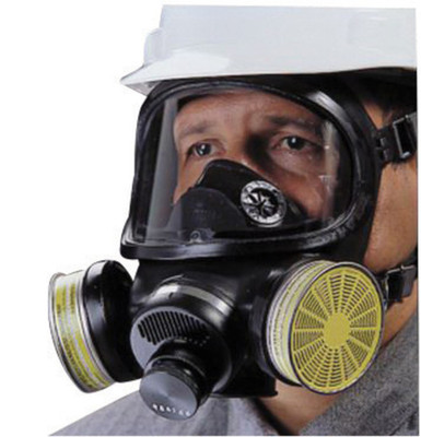 MSA 483837 Duo-Twin Full Face Facepiece Assembly - Each