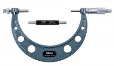 Mitutoyo 124-177 Series 124 Interchangeable Ball Anvil-Type Gear Tooth Micrometer, 100 to 125 mm, 0.01 mm graduation Mitutoyo 124-177 Series 124 Interchangeable Ball Anvil-Type Gear Tooth Micrometer, 100 to 125 mm, 0.01 mm graduation